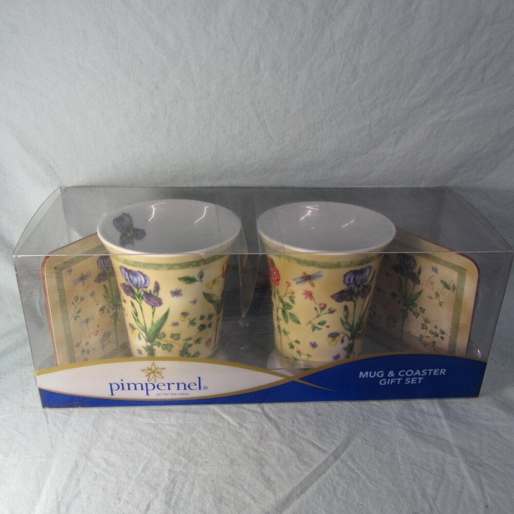 lenox pimpernel mug gift set NIB (w2764)